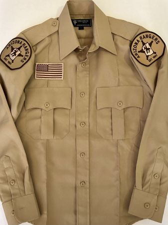 *CLEARANCE* ARIZONA RANGER CLASS A LONG SLEEVE DUTY SHIRT - SILVERTAN.